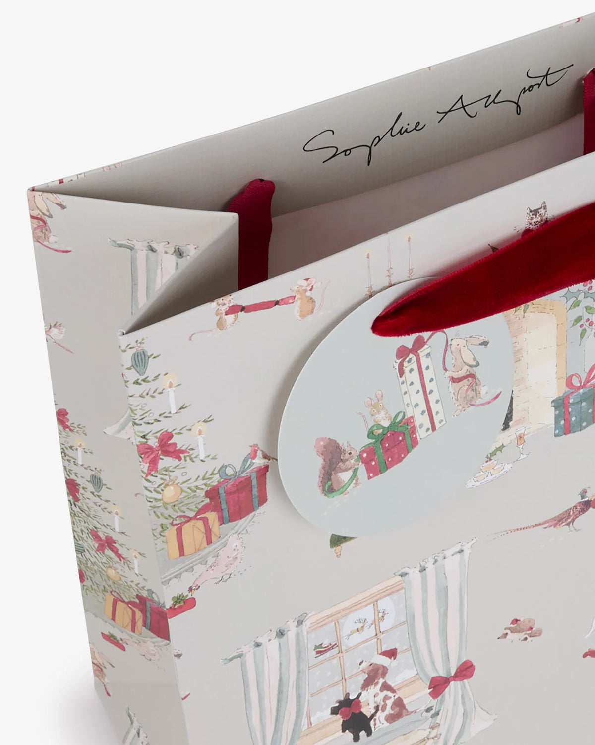 Cosy Christmas Gift Bag