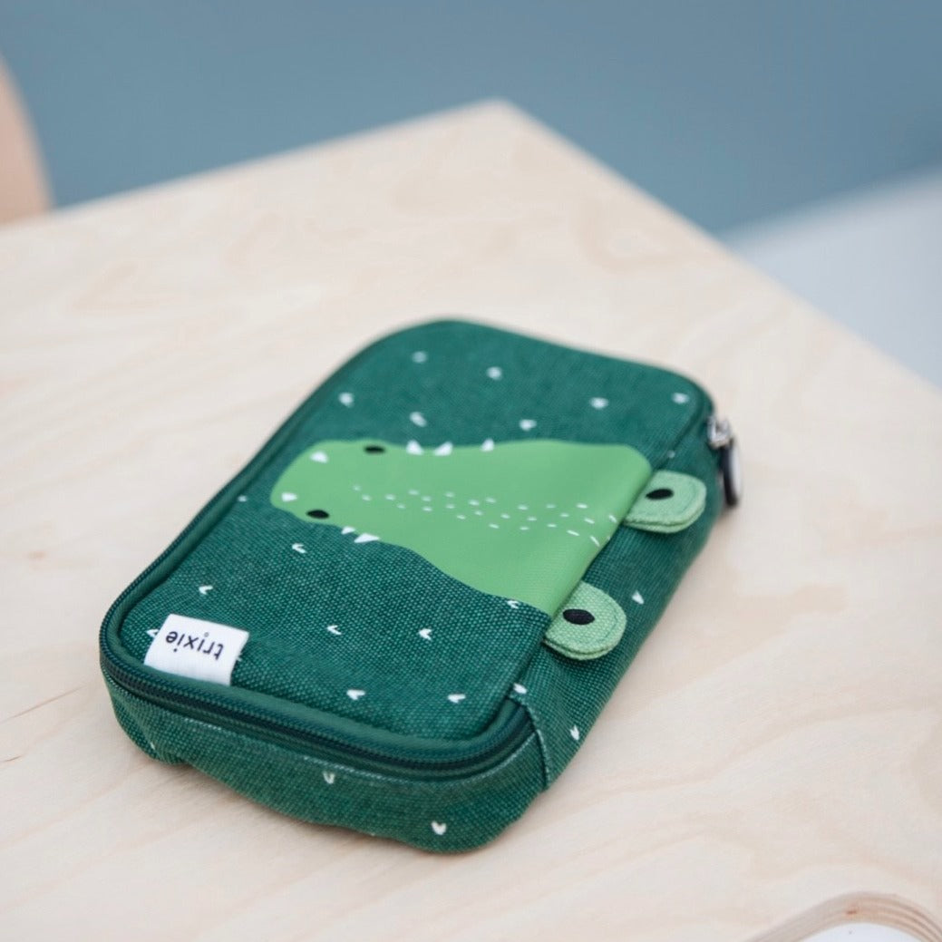 Pencil case rectangular - Mr. Crocodile