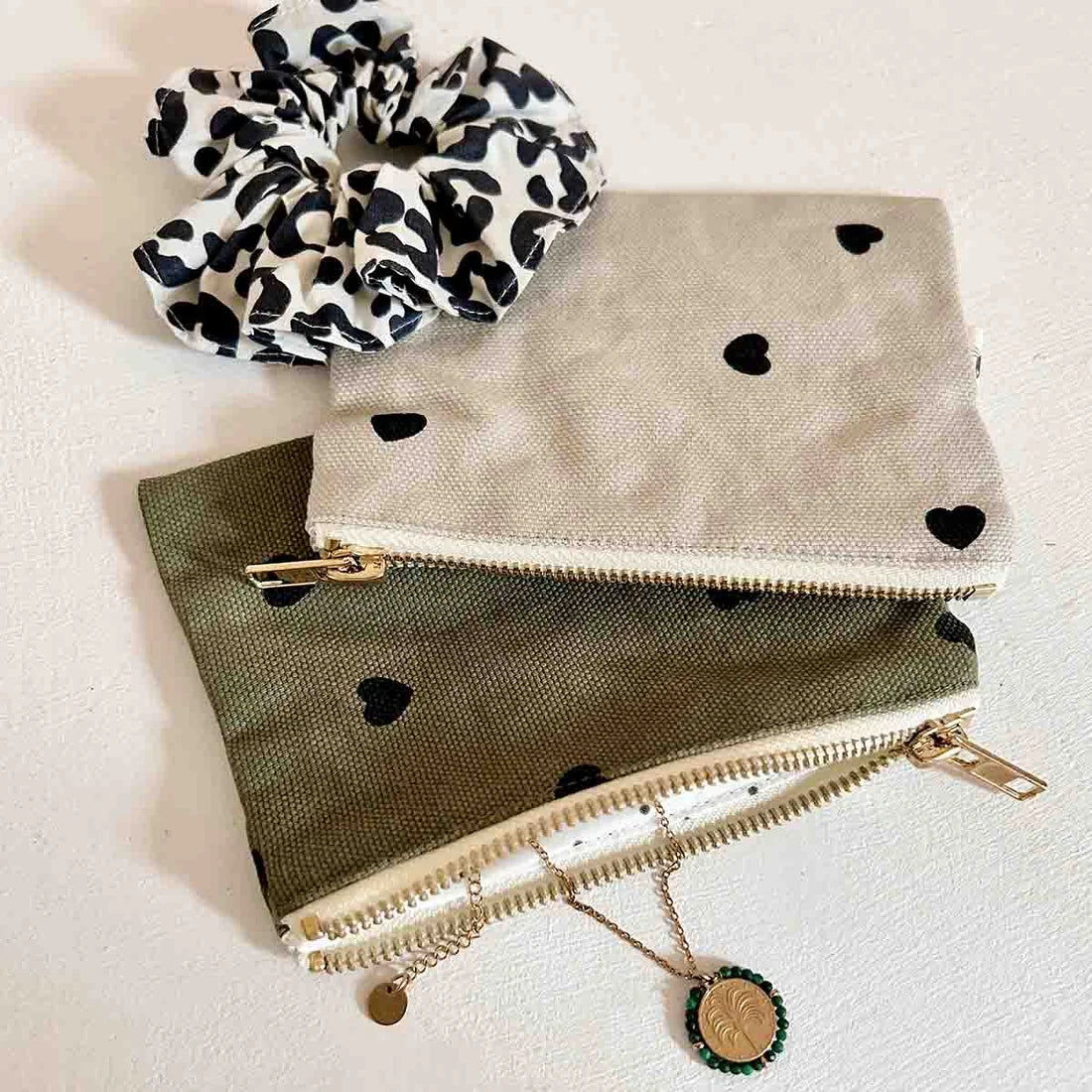 Purse Marie, Heart Kaki