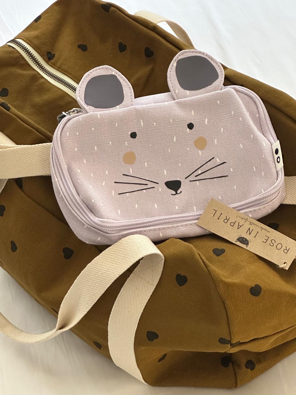 Pencil case rectangular - Mrs. Mouse