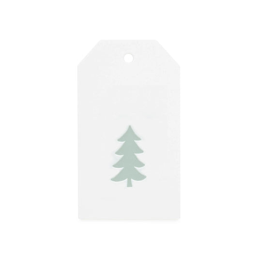 Green Tree Gift Tags 10 pack