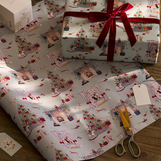 Cosy Christmas Wrapping Paper - 3 mt.