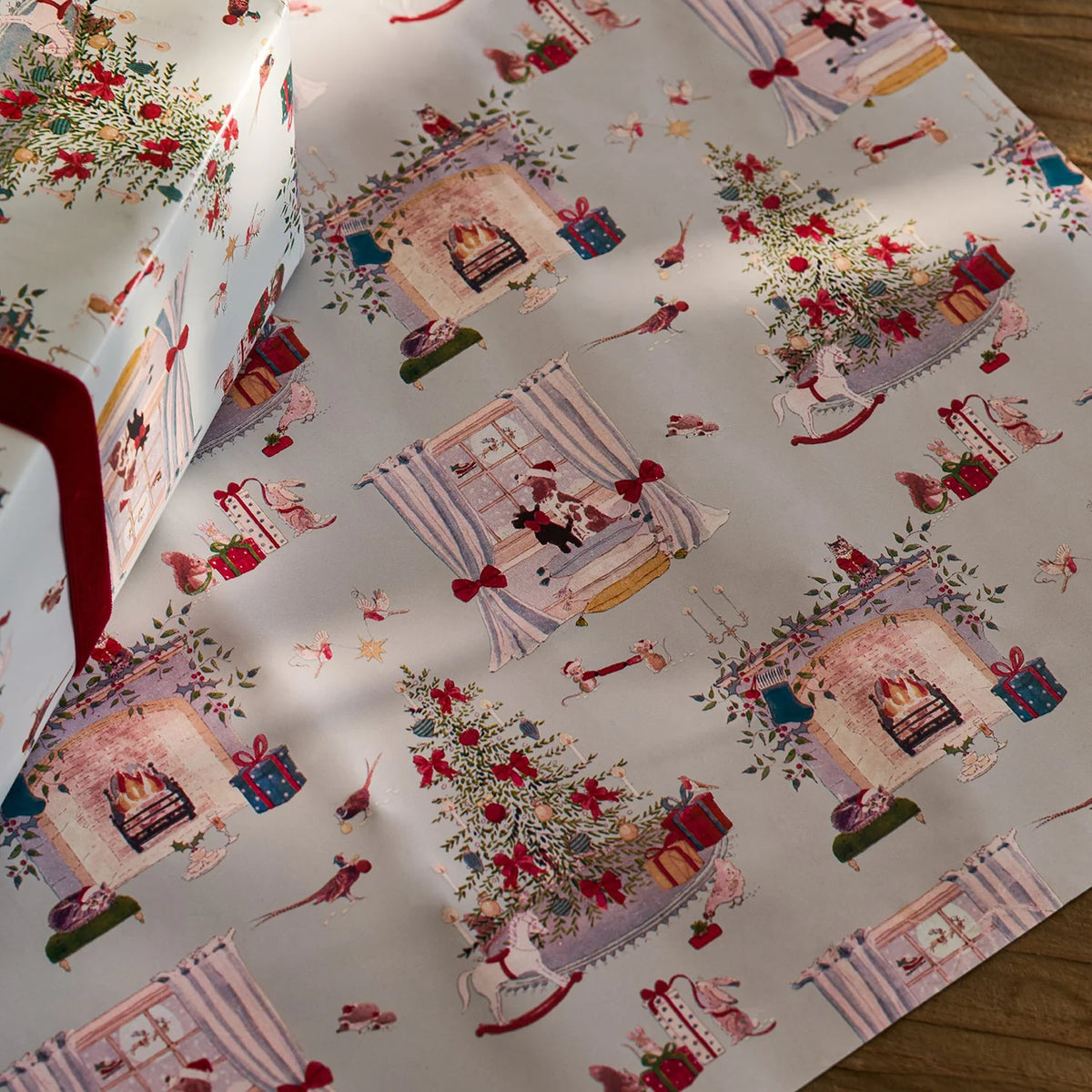 Cosy Christmas Wrapping Paper - 3 mt.