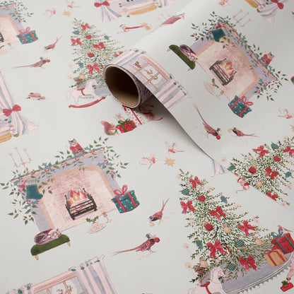 Cosy Christmas Wrapping Paper - 3 mt.