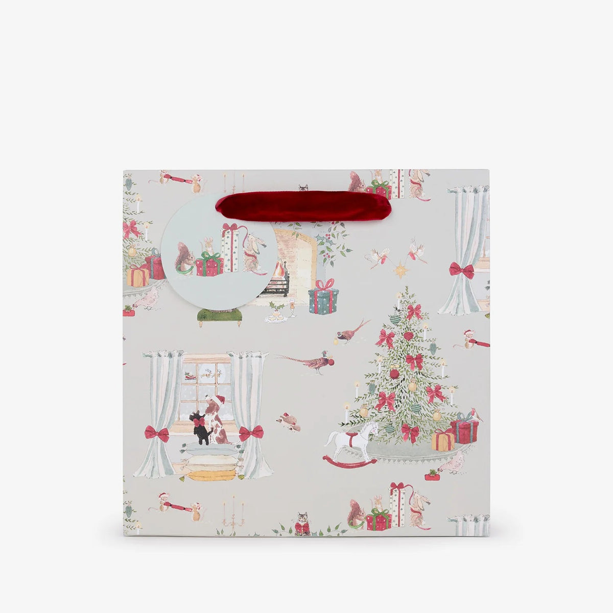 Cosy Christmas Gift Bag