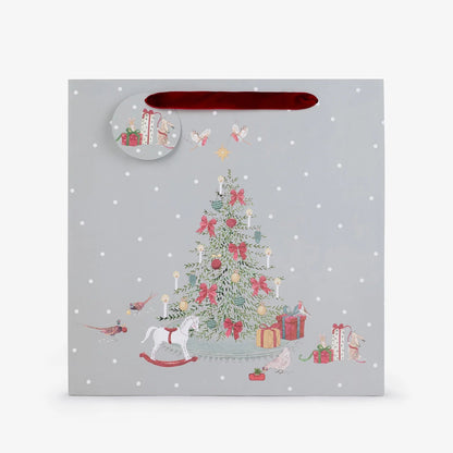 Cosy Christmas Tree Gift Bag