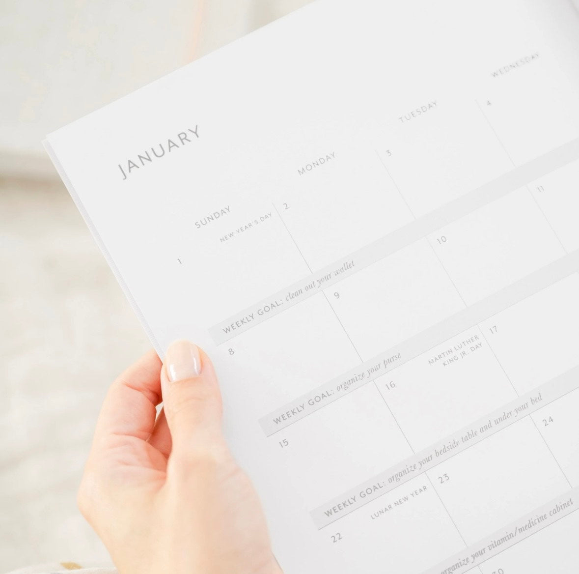 2025 Breathing Room x Sugar Paper Monthly Planner