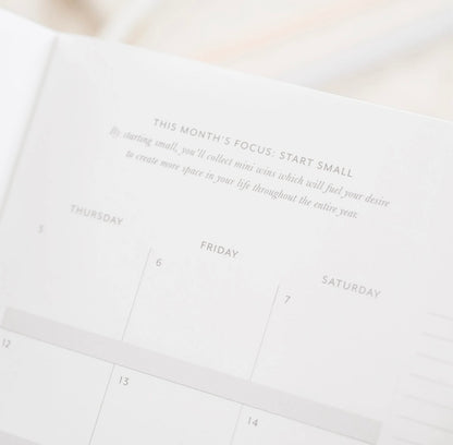 2025 Breathing Room x Sugar Paper Monthly Planner