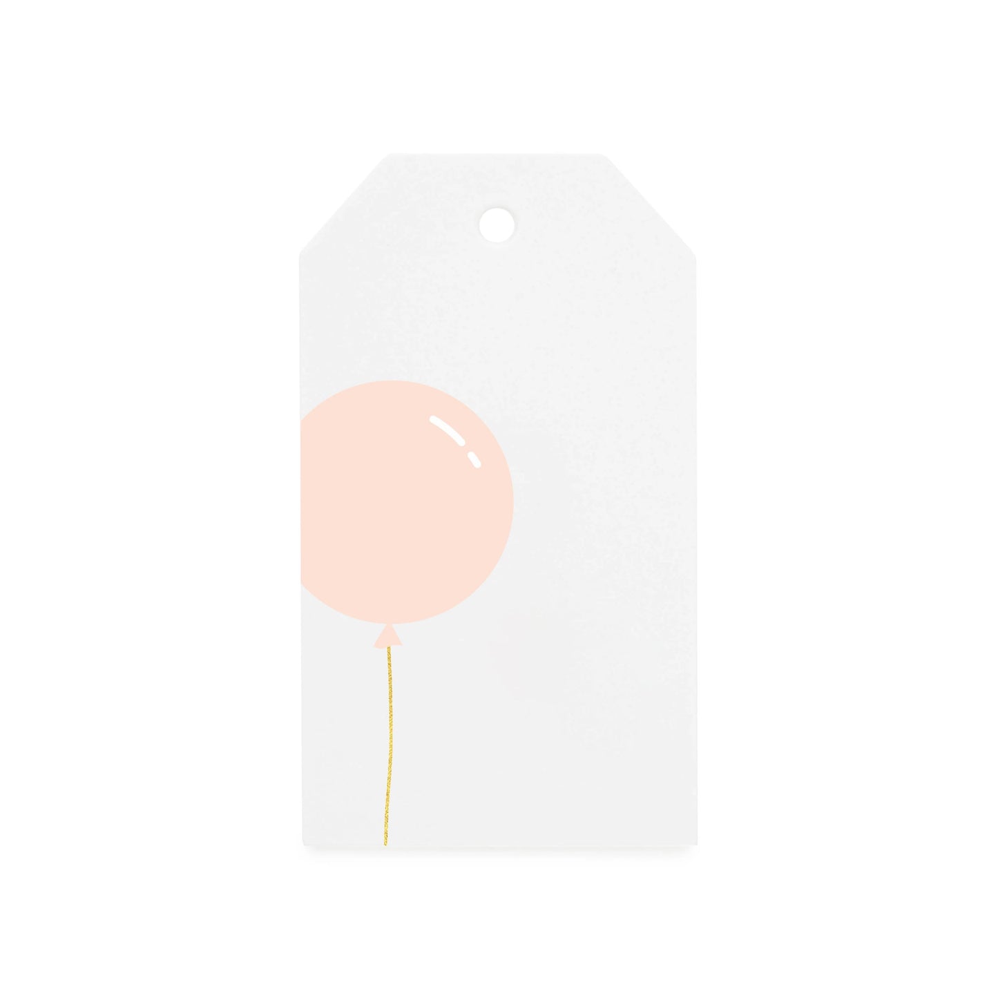 Birthday Balloon Gift Tag