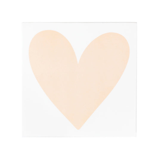 Heart Desk Notepad