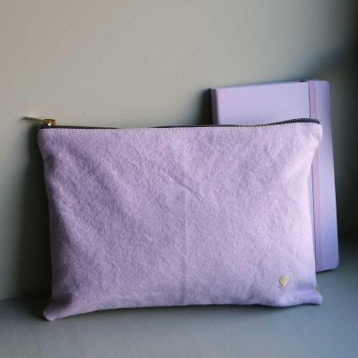 Tricolo Pouch Lilas - Large