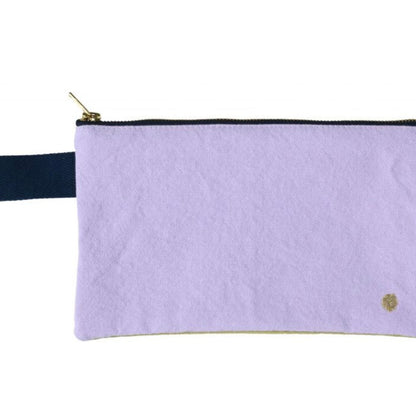 Wristlet Pouch Tricolo Lilas