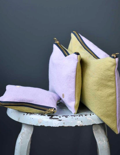 Tricolo Pouch Lilas - Small