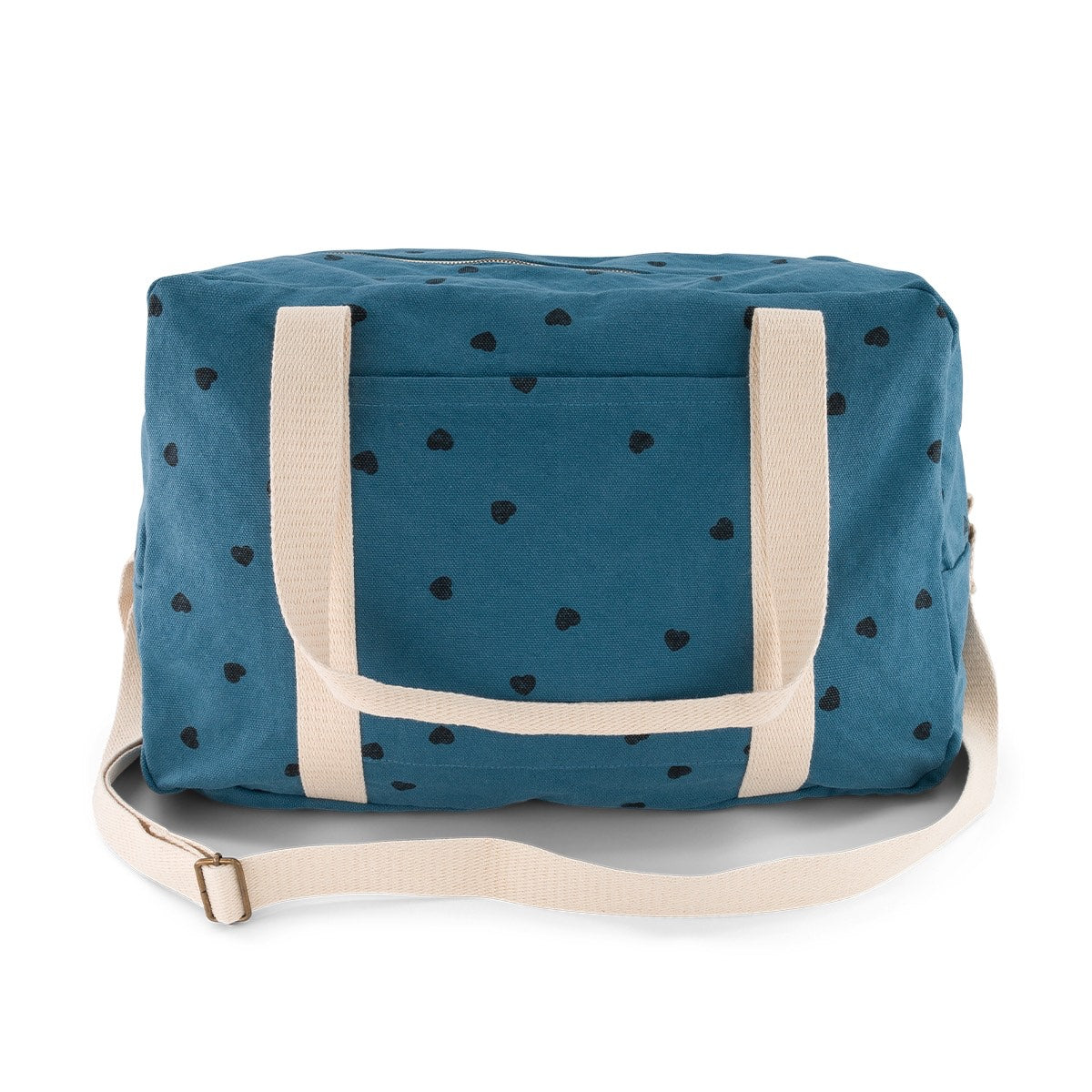 RAPHAEL BOWLING BAG HEART PRINT BLUE STORM