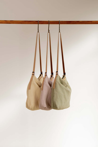 Buckle Crossbody Bag Small Rosa