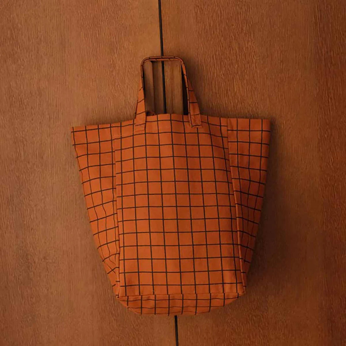 Tote Bag Elisabeth, Ginger School Check