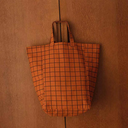 Tote Bag Elisabeth, Ginger School Check