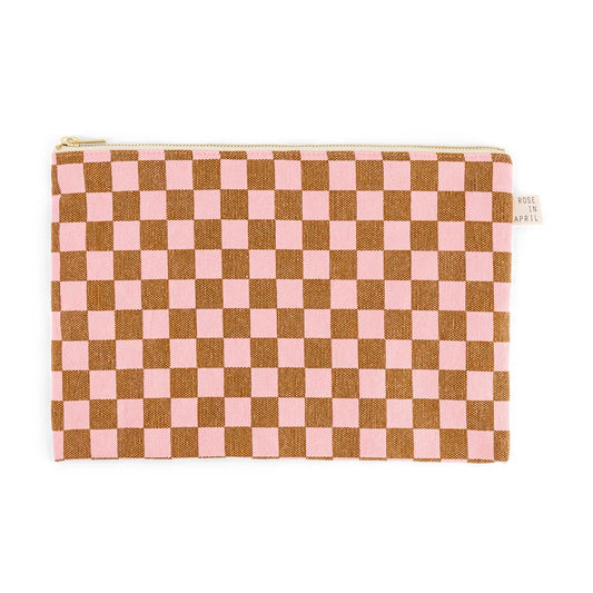 Lili Pouch Check Strawberry