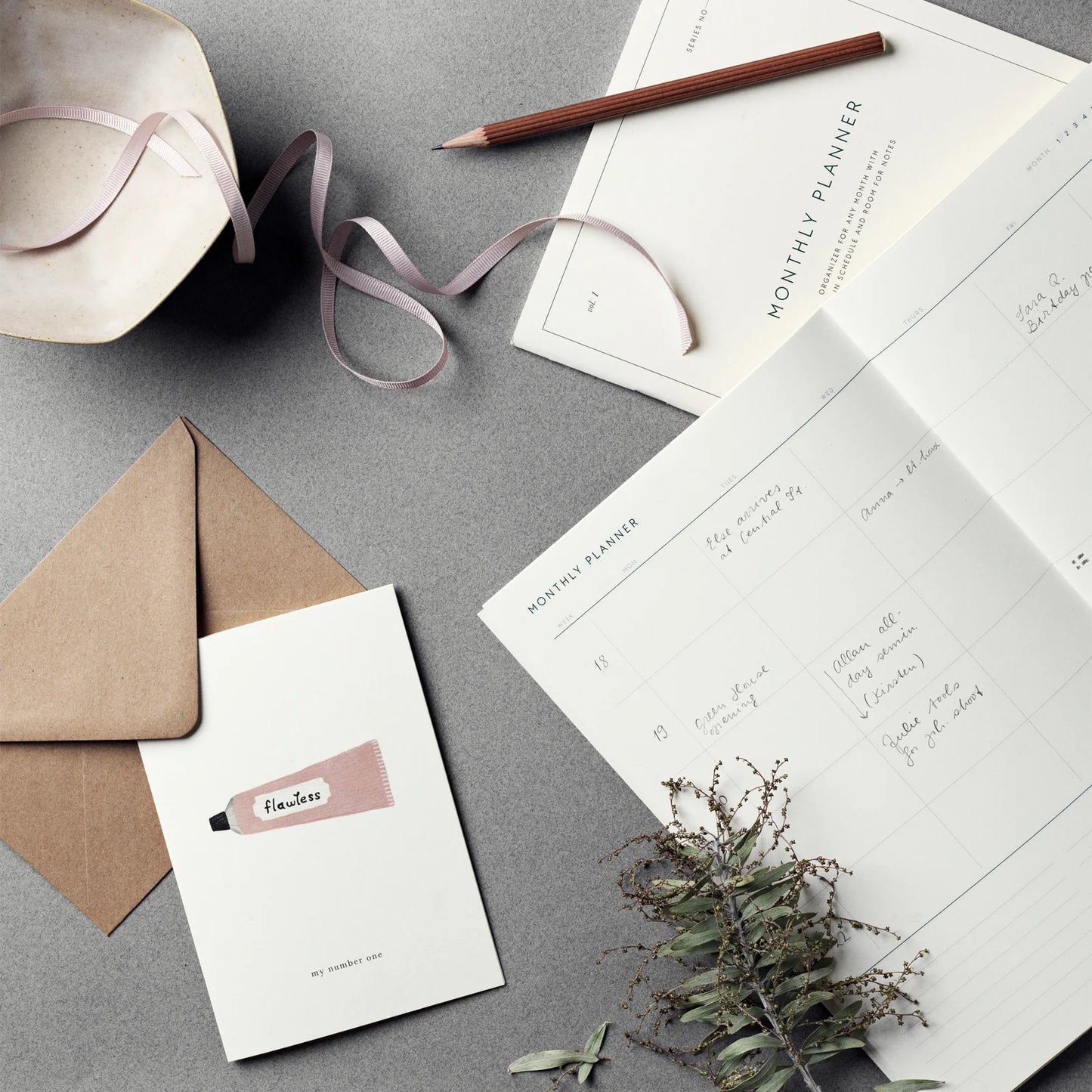 Monthly Planner Notebook