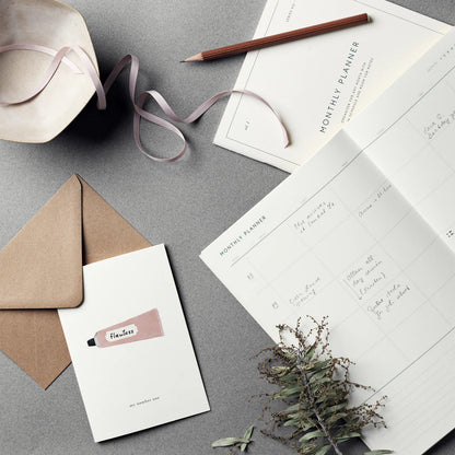 Monthly Planner Notebook