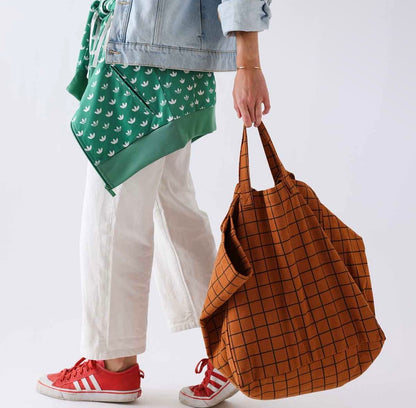 Tote Bag Elisa, Ginger School Check