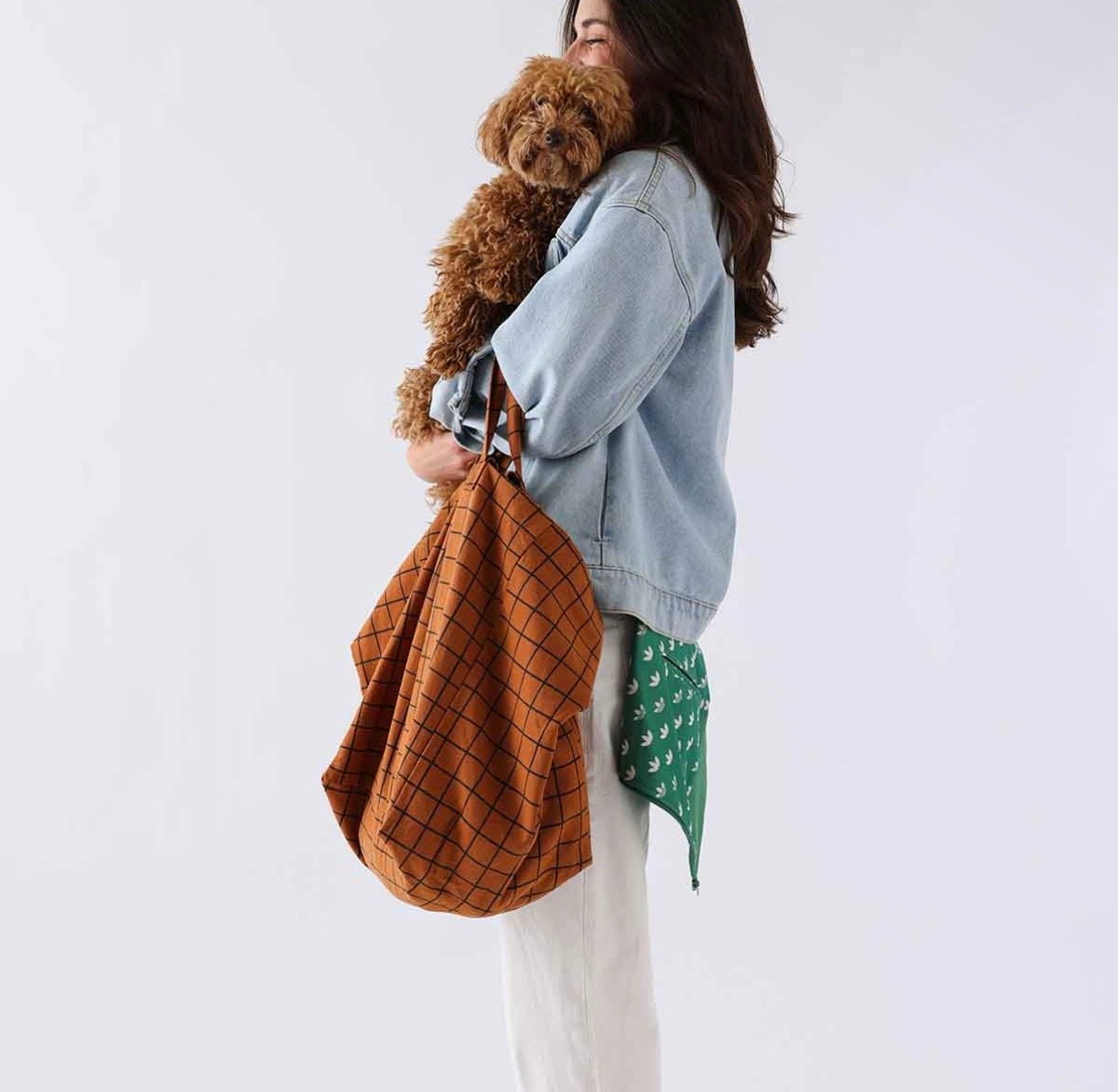 Tote Bag Elisa, Ginger School Check