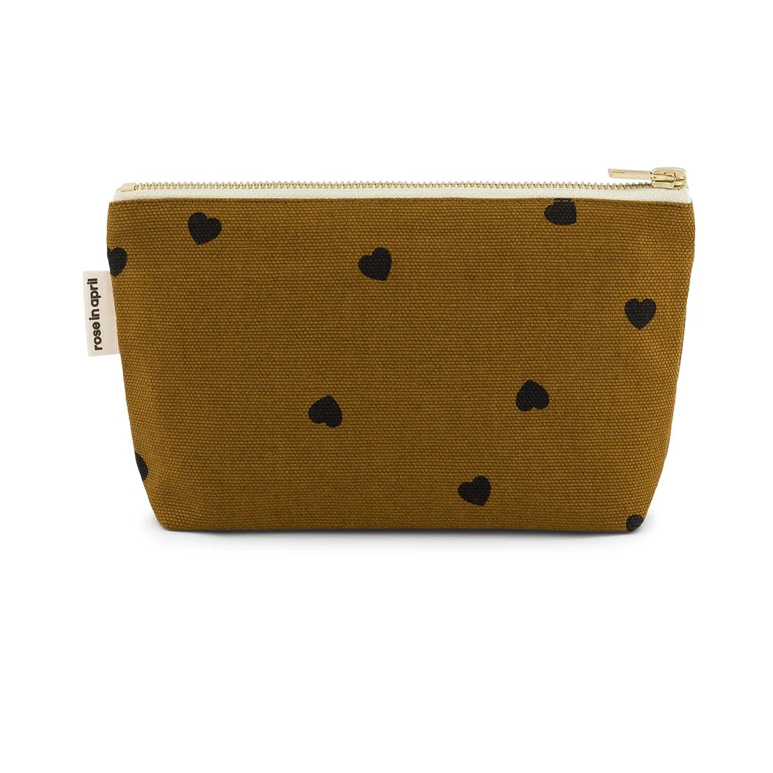 Sofia Pouch Heart Print Cumin
