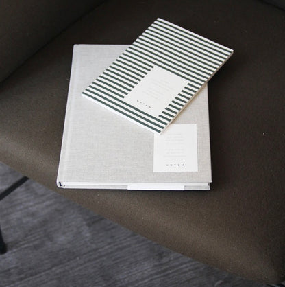 NOTEM Even Work Journal, Large - Light Gray