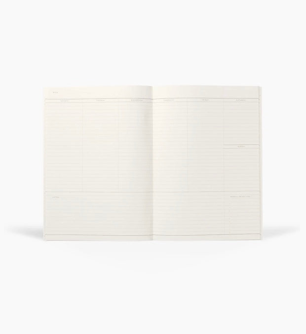 Agenda settimanale Milo NOTEM - Light Gray