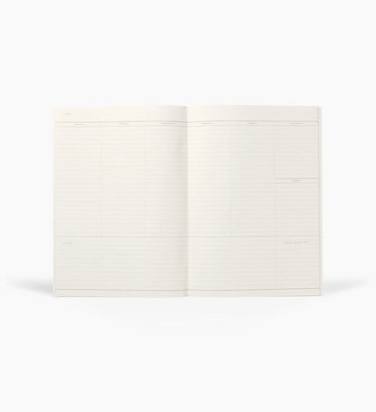 Agenda settimanale Milo NOTEM - Light Gray